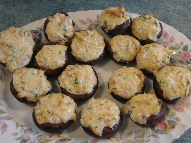 Crab and mushrooms recipes