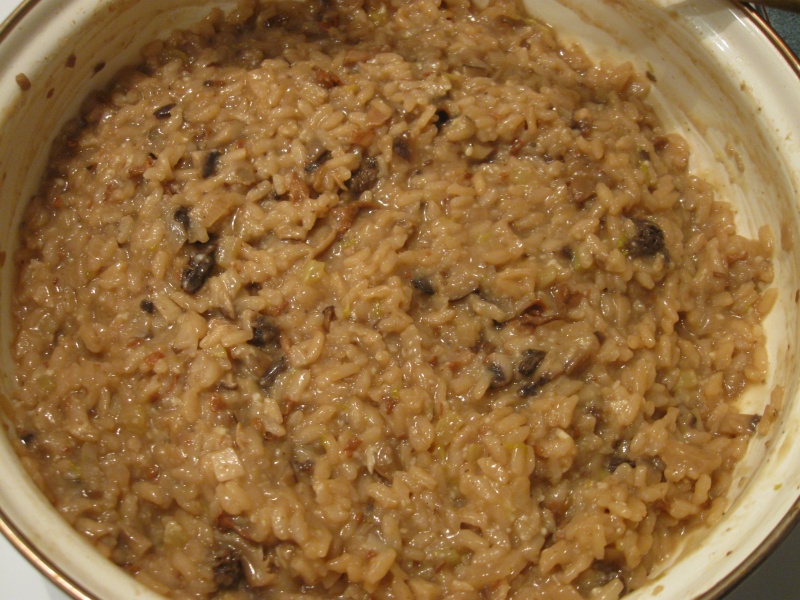 wild mushroom risotto